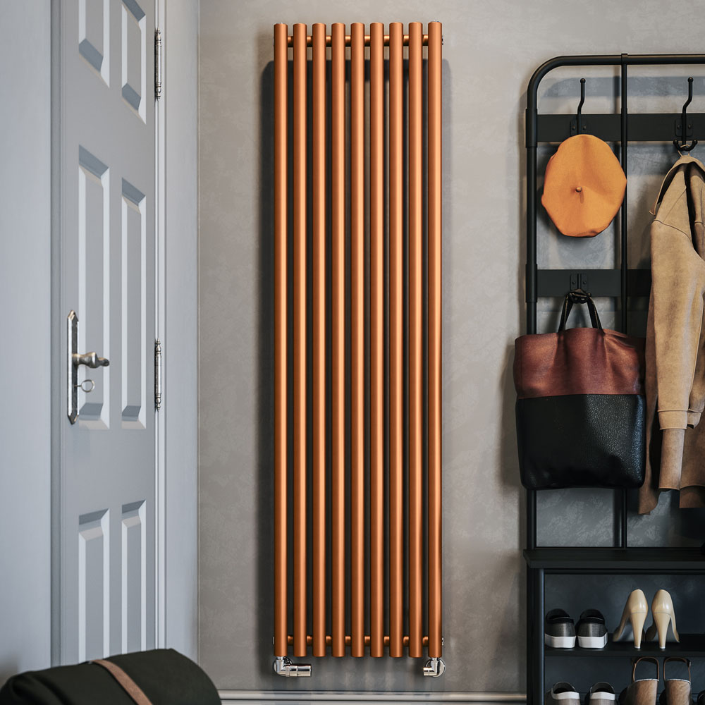 Terma Rolo Room 3516 BTU True Copper Radiator 1800 x 480mm Image 2