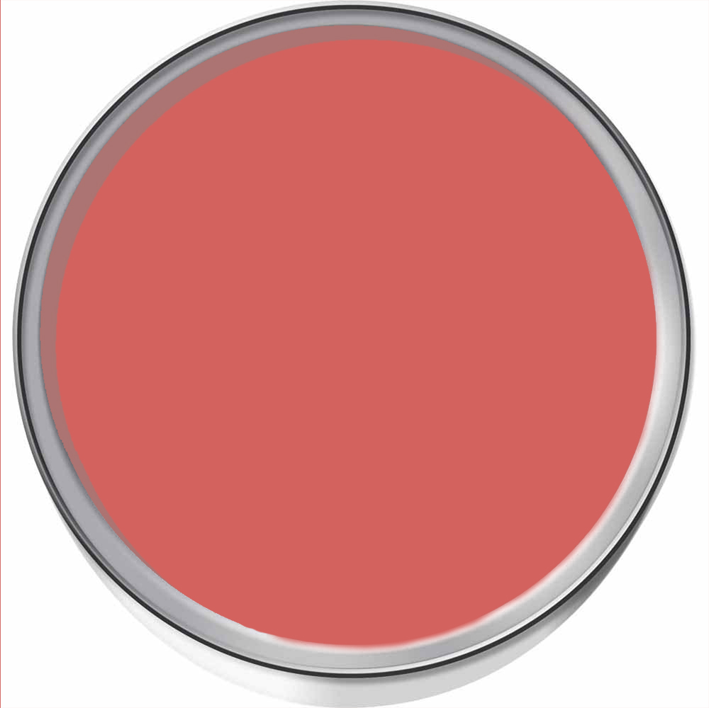 Hemway Lobster Red Furniture and Walls Matt Chalk Paint 1L Image 3
