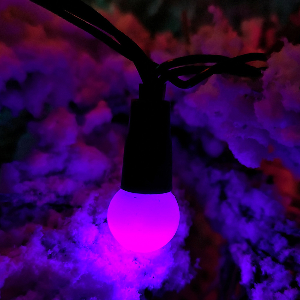 Samuel Alexander 100 Rainbow LED Pearl Berry Multi-Function Green String Light 10m Image 6