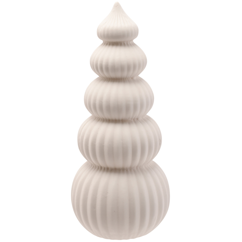 The Seasonal Gift Co. LED Ceramic Light Up Christmas Tree 20cm Image 3