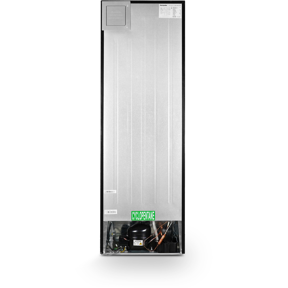 Montpellier MNF167EBK Black No Frost 144L Fridge Freezer Image 5