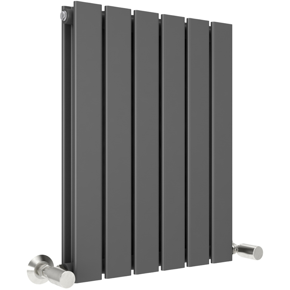 Anthracite 2768 BTU Double Flat Panel Vertical Column Radiator 600 x 408mm Image 3