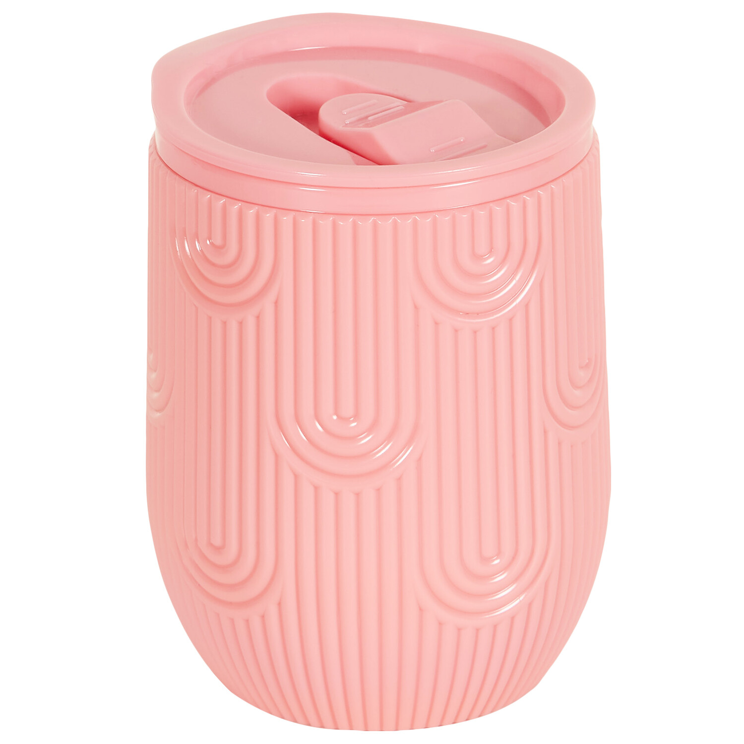 Pink Lidded Egg Tumbler - Pink Image 2