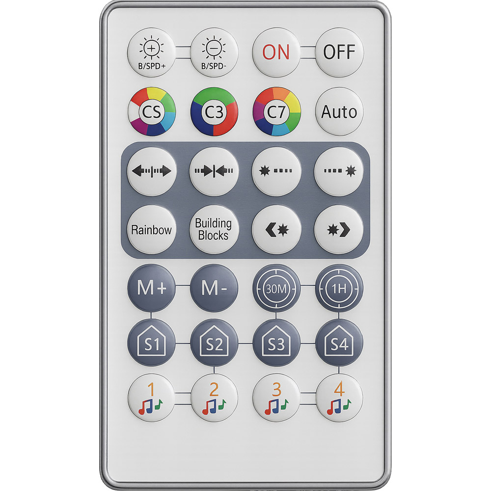 Xmas Haus 190 RGB LED Cone Shaped Light Tower with Star Topper and Remote 6ft Image 3