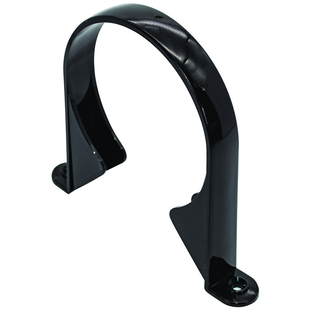FloPlast Xtraflo Industrial Downpipe Clip Black 110mm Image 3