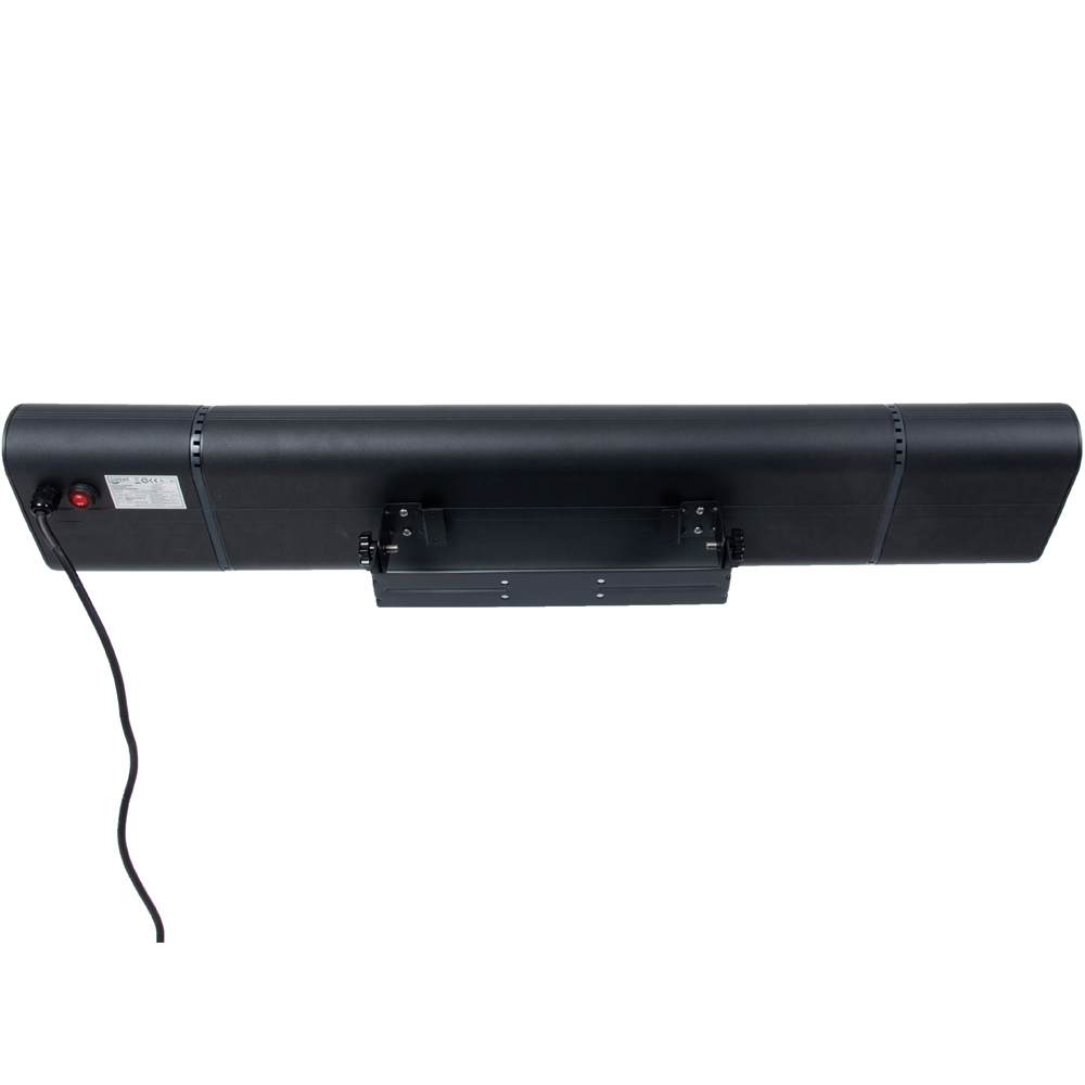 Sunred Ultra Black Sun and Sound Wall Patio Heater 2000W Image 4