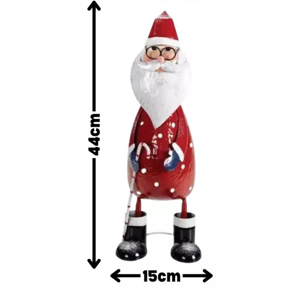 Marco Paul Polka Santa Christmas Ornament Image 4