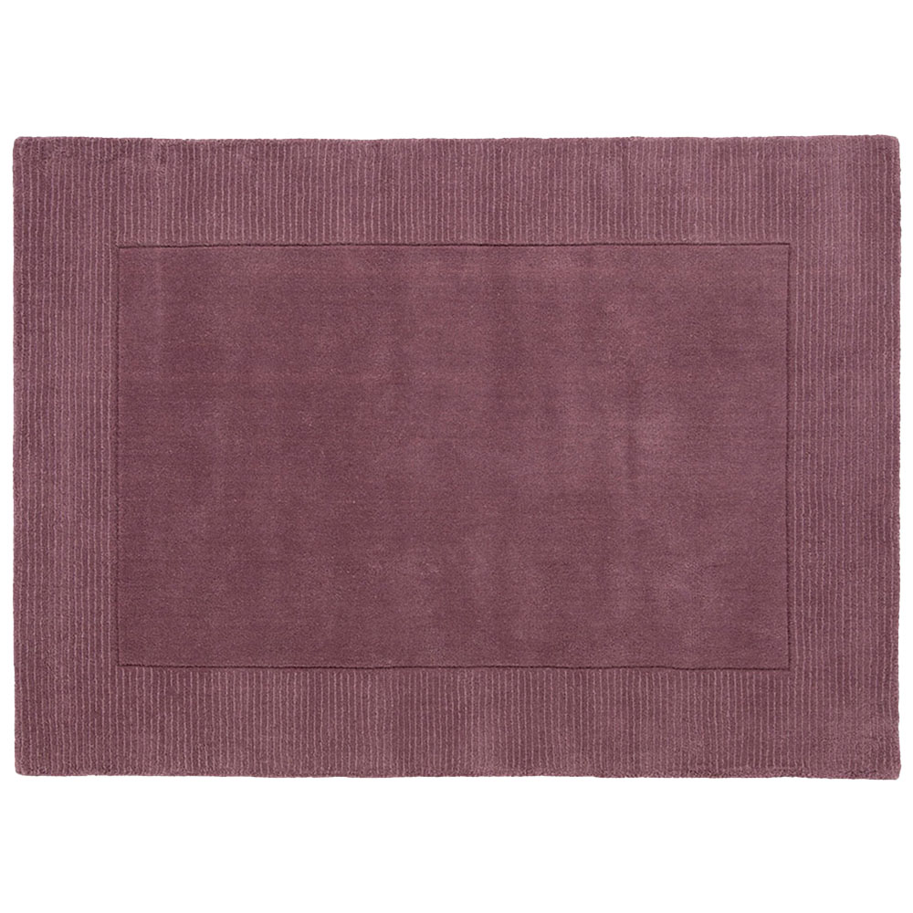 Esselle Home Esme Mauve Wool Rug 120 x 170cm Image 1