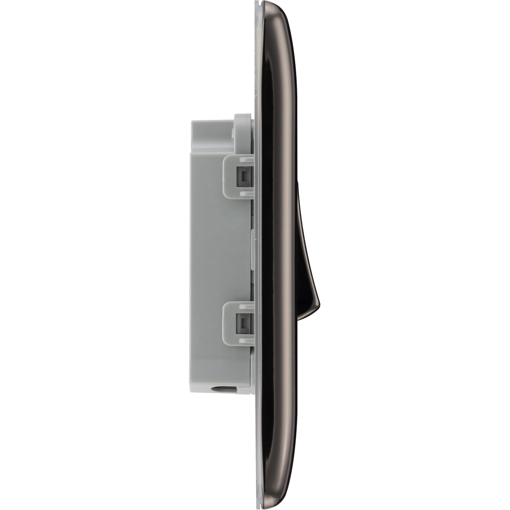 BG Nexus 2 Way 20A Black Nickel Single Switch 5 Pack Image 3