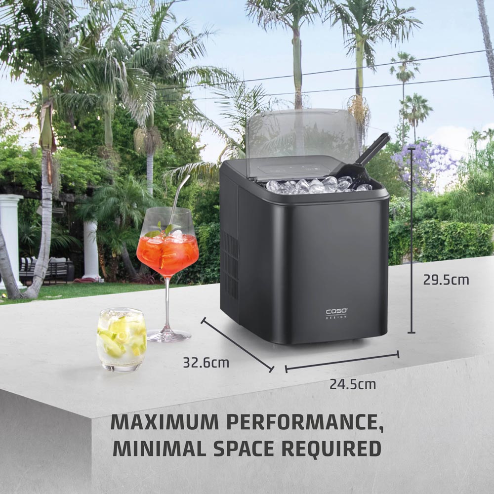 CASO Design ClearIce Advanced 3403 Black 1.5L Ice Cube Maker Image 9
