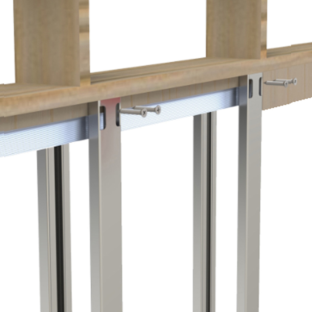 Coburn Hideaway Double Door Bi Parting Pocket Door Kit 1067 x 2743mm Image 3