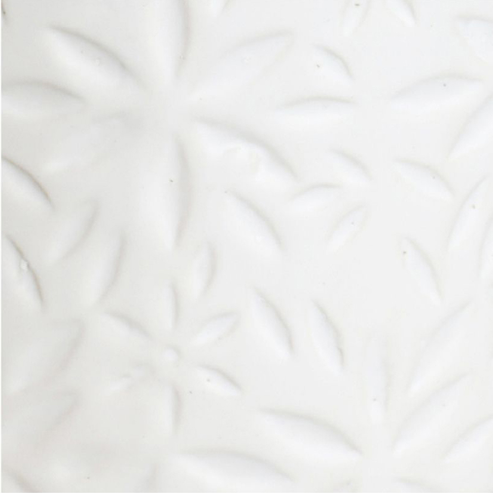 Ivyline Aspen White Flower Planter with Wooden Stand 28cm Image 4