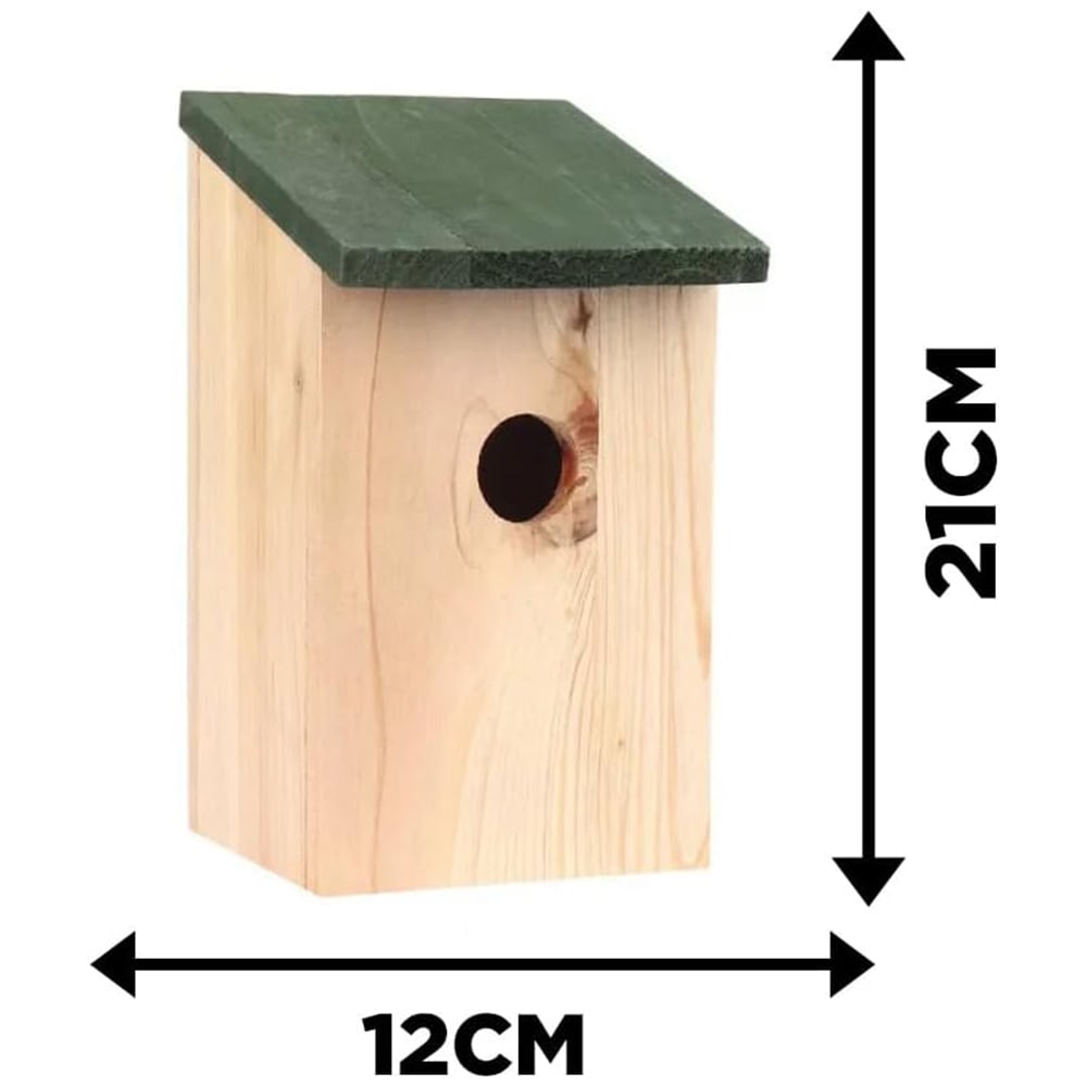 Marco Paul Wooden Traditional Bird House 3 Pack Image 6
