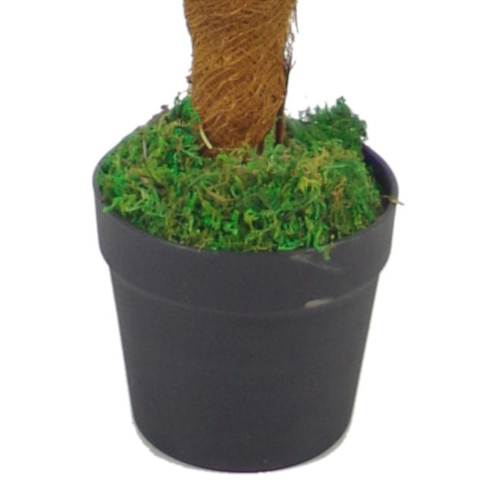 Leaf Princess Palm Artificial Tree with Natural Trunk 130cm Image 2