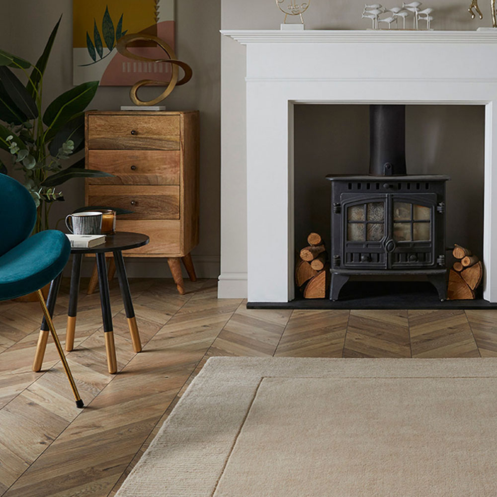 Esselle Home Esme Cream Wool Rug 120 x 170cm Image 2