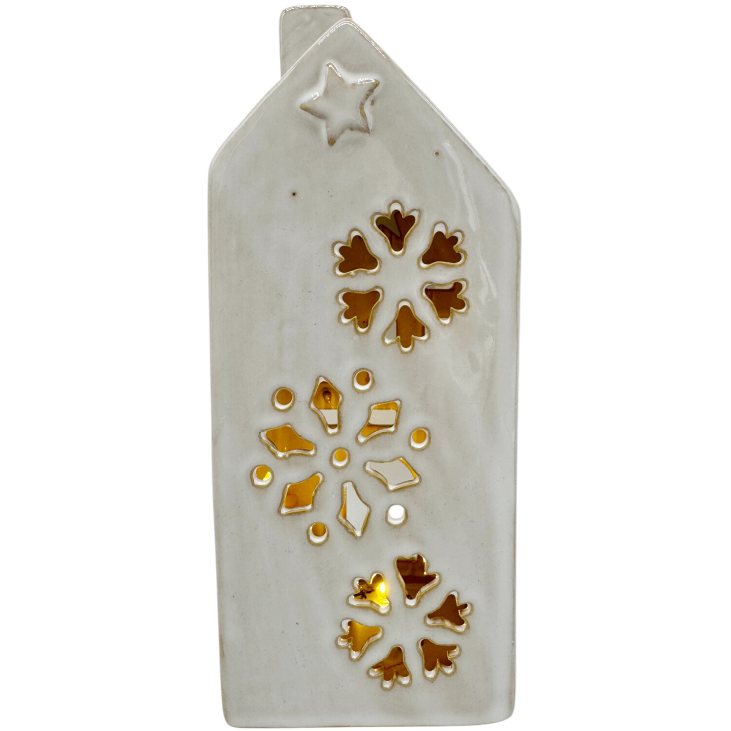 LED Porcelain House Beige Image 2