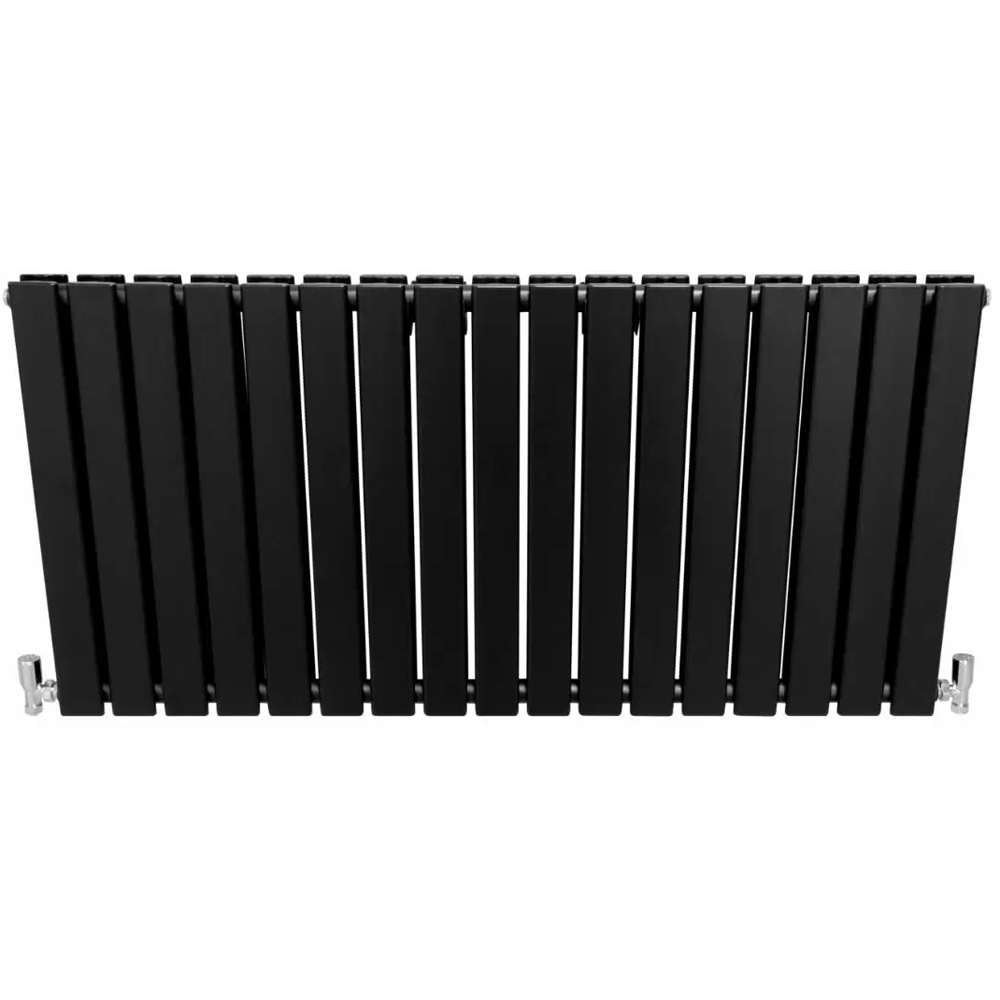MonsterShop Black Flat Radiator 600 x 1190mm Image 3