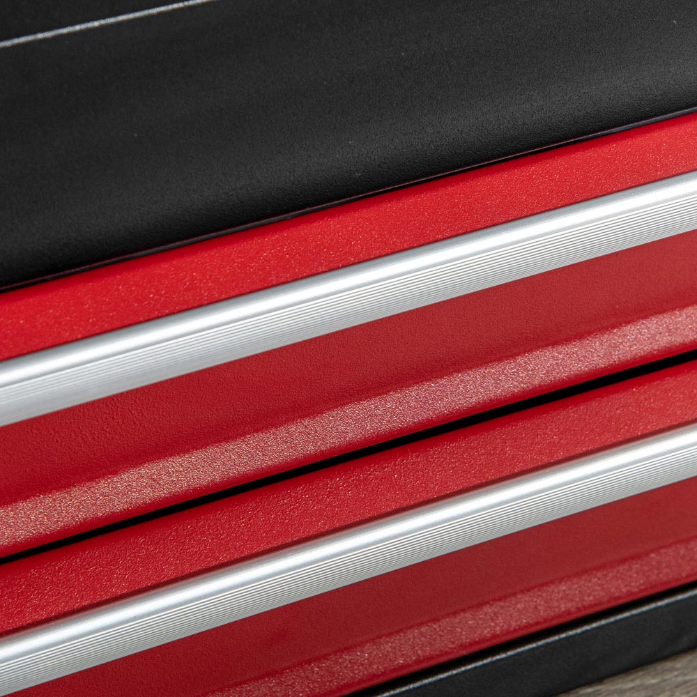 DURHAND 5 Tray Black Steel Tool Box Image 5