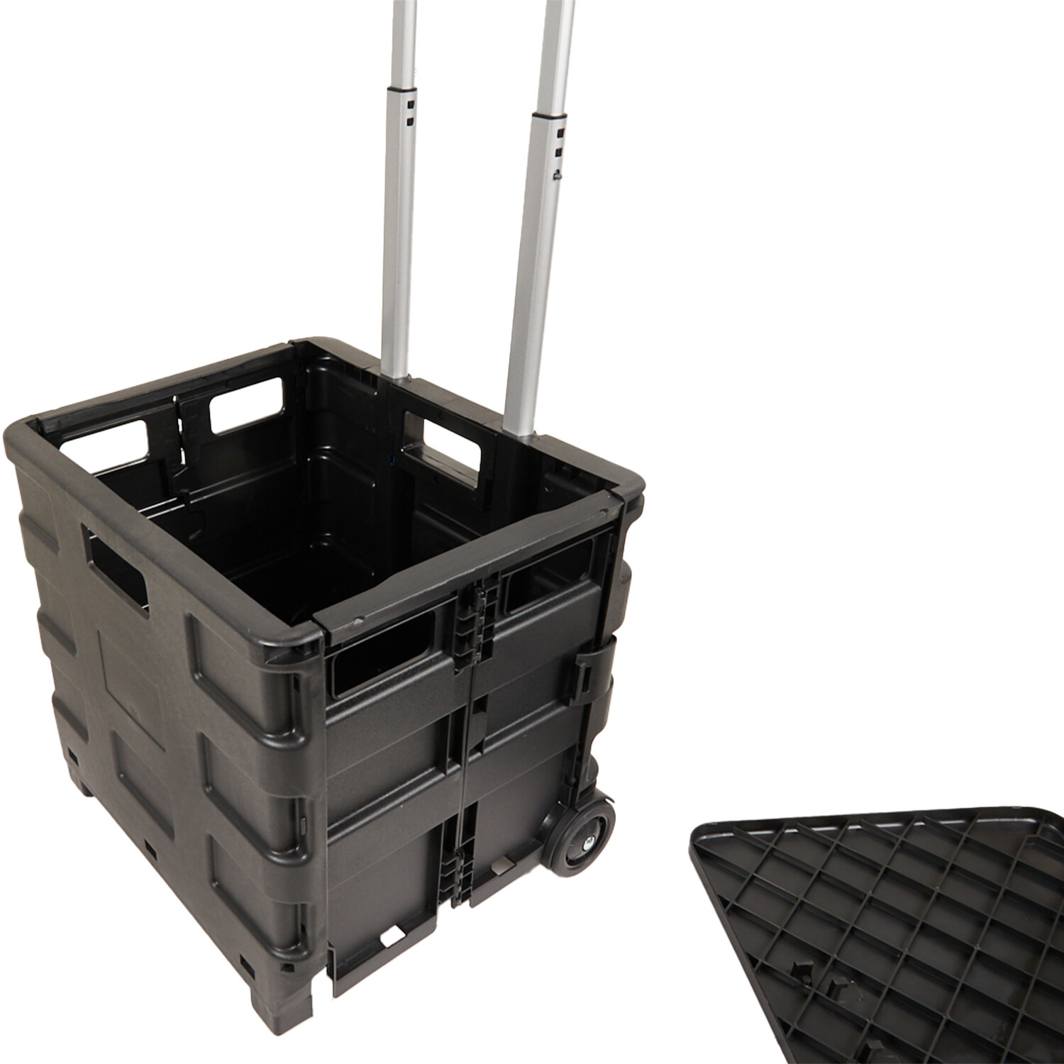 Black Lightweight Foldable Trolley Image 5