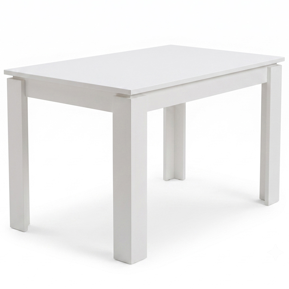 Shefa Line Home 110 2 Seater White Dining Table Image 2