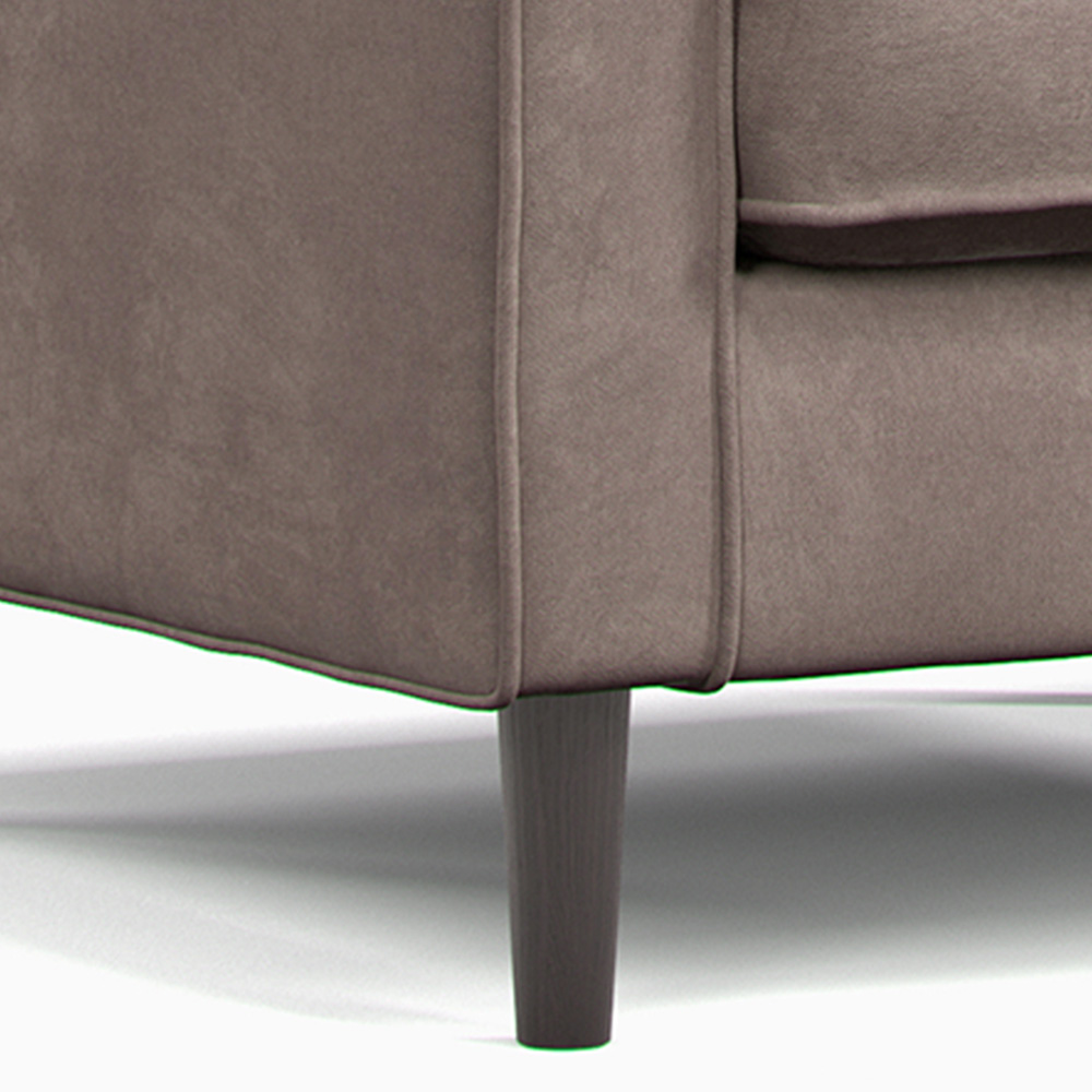 Eden 2 Seater Pewter Chenille Sofa Image 3