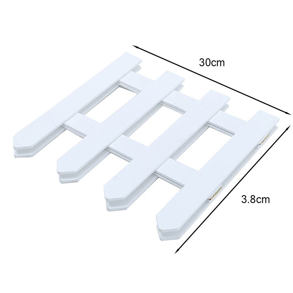 Christmas Tree Wooden Picket Fence Image 8