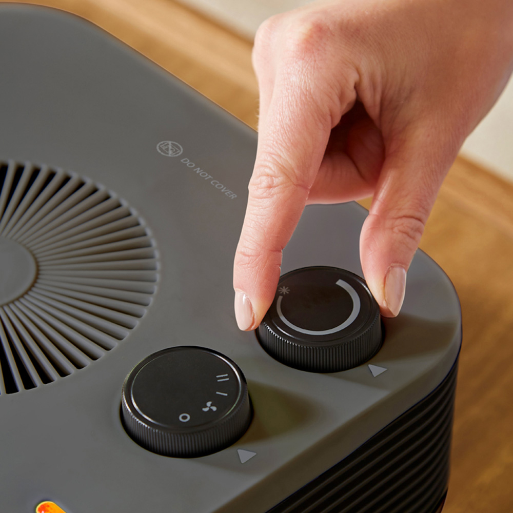 Morphy Richards Grey Flat Fan Heater 2000W Image 6