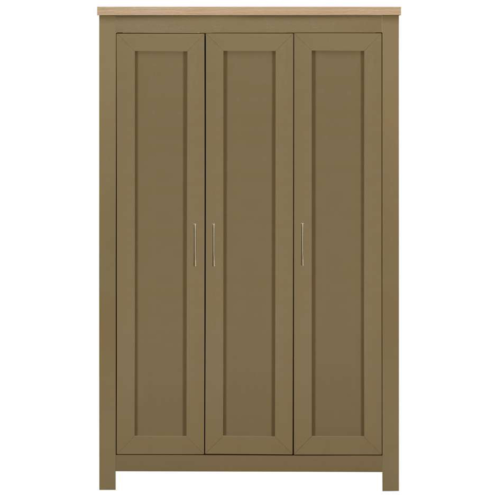 Birlea Highgate Oak 3 Door Wardrobe Image 3