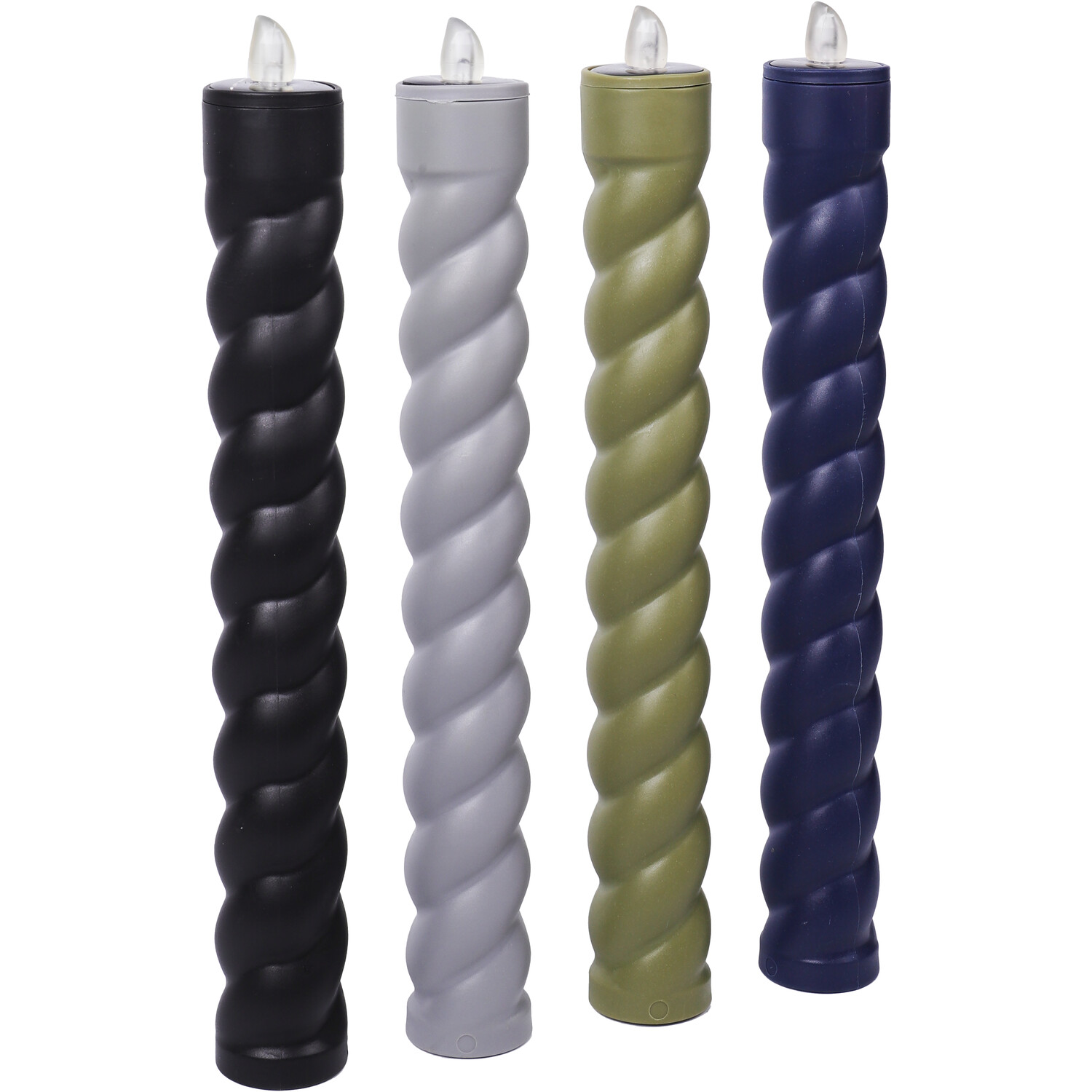 Solar Pillar Candle Effect Stake - Multicolour Image 4