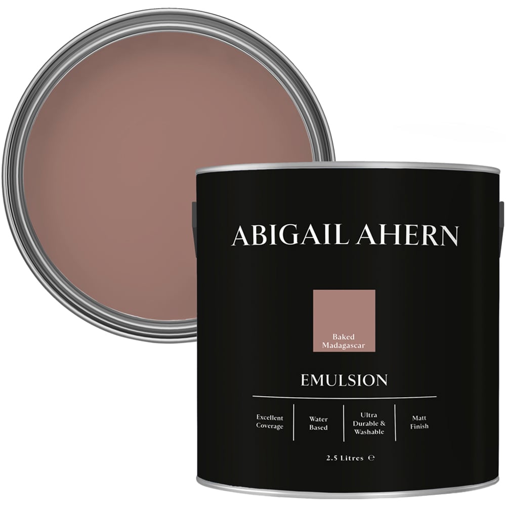 Abigail Ahern Walls and Ceilings Baked Madagascar Emulsion Paint 2.5L Image 1