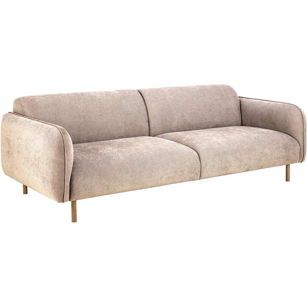 Florence Westham 3 Seater Fay Beige Fabric Sofa Image 2