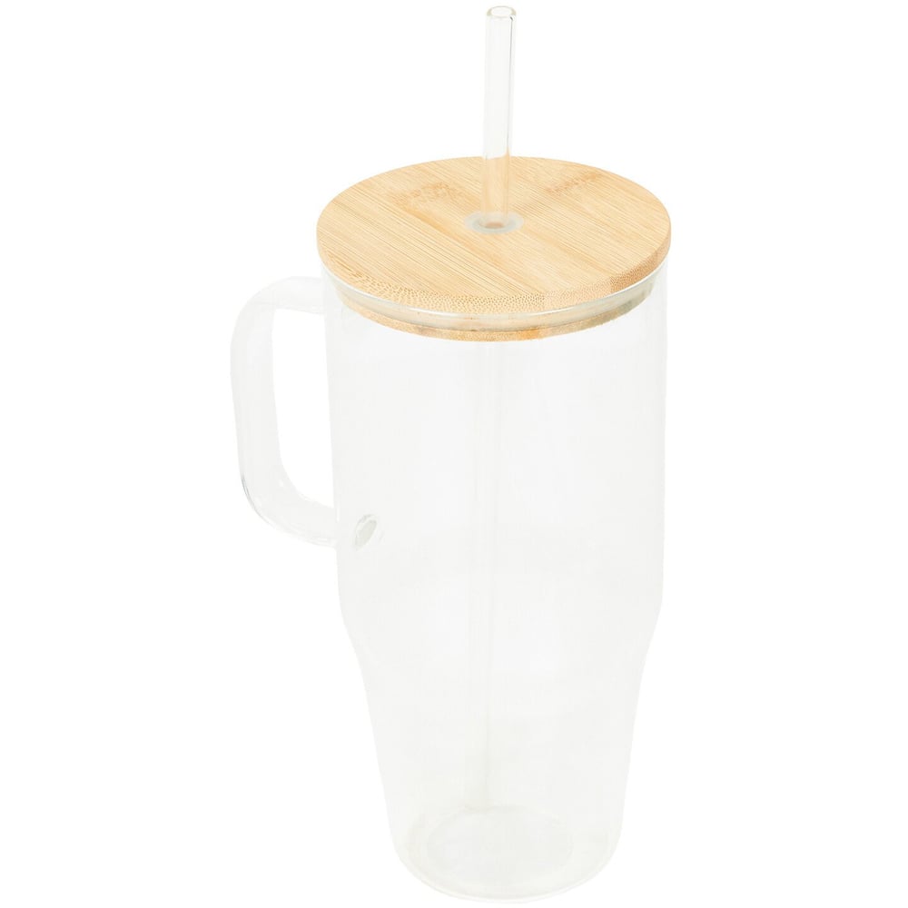 Glass Jumbo Tumbler 1L - Clear Image 2