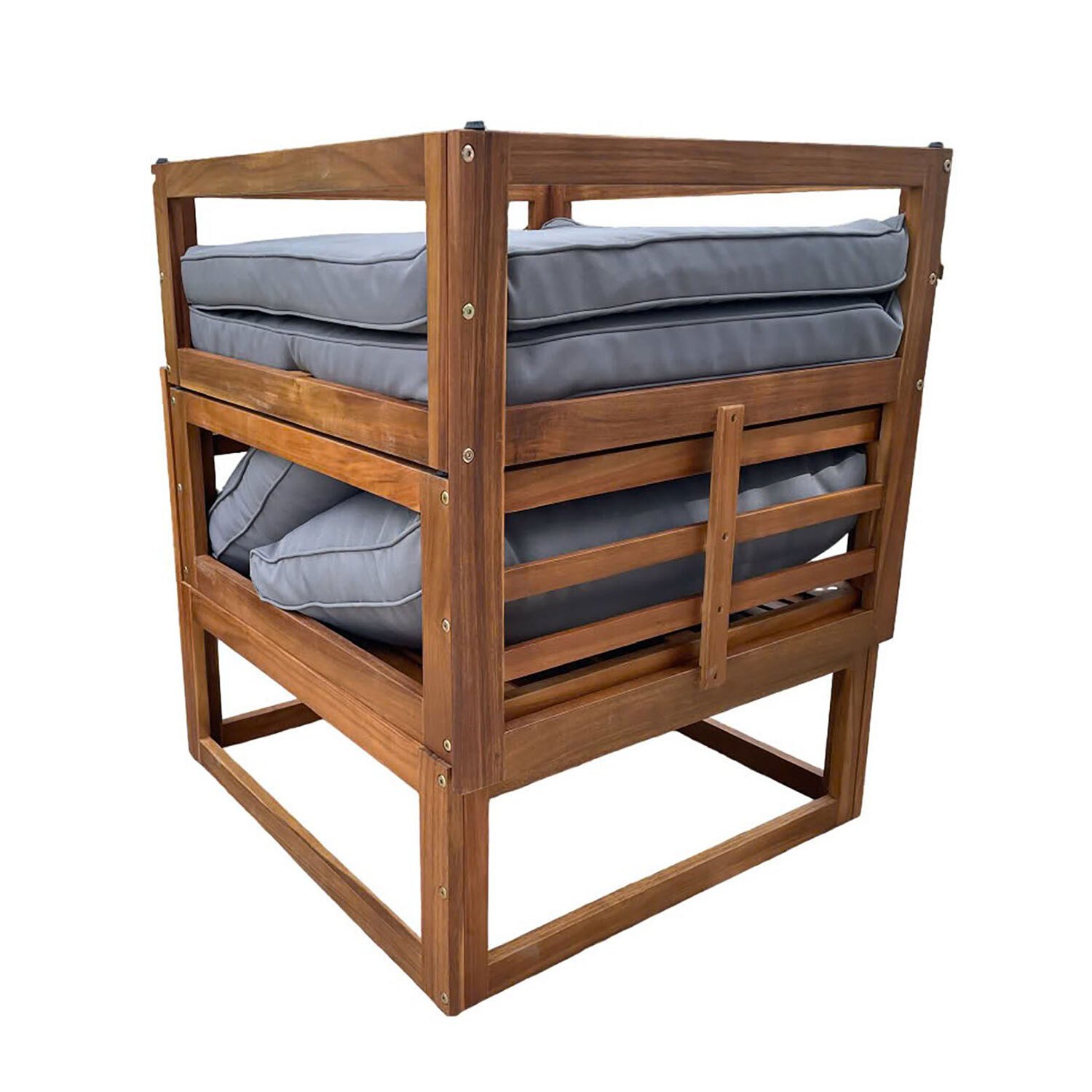 Eliza Bistro Set - Wood Image 3