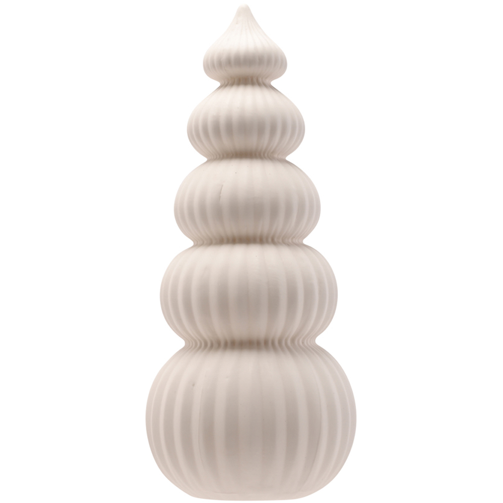 The Seasonal Gift Co. LED Ceramic Light Up Christmas Tree 27cm Image 4