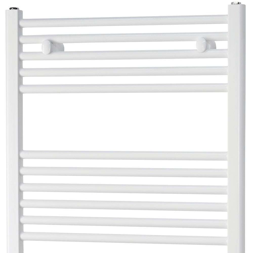 Towelrads Richmond Thermostatic White Towel Radiator 1186 x 450mm 400W Image 2