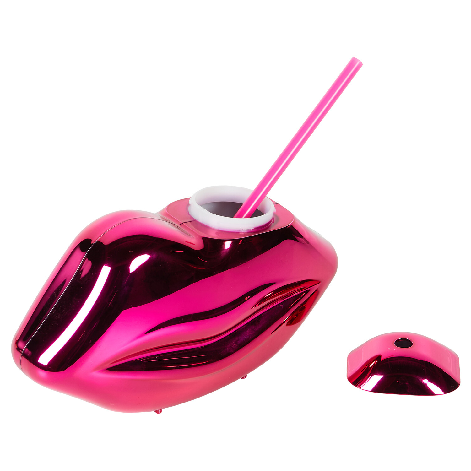 Lips Novelty Tumbler - Red or Pink Image 8