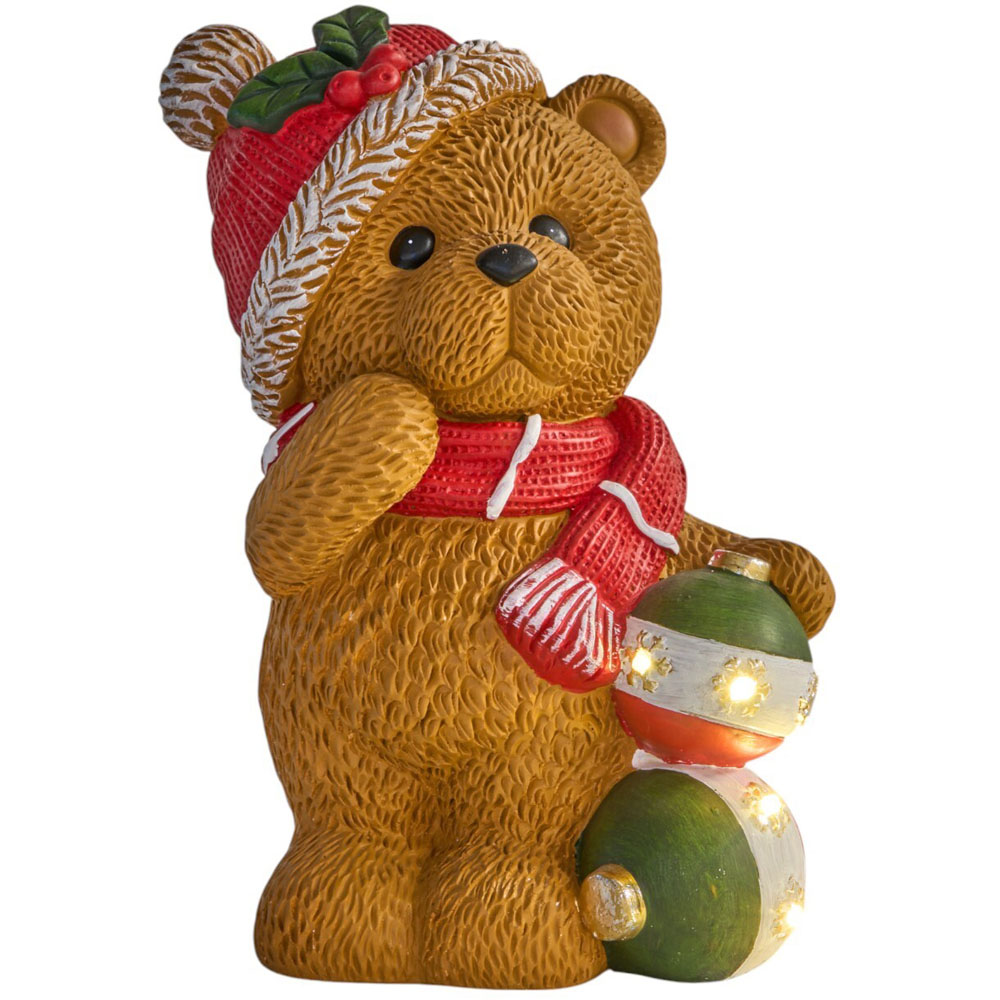 Teddy Bear with LEDBrown Image 4