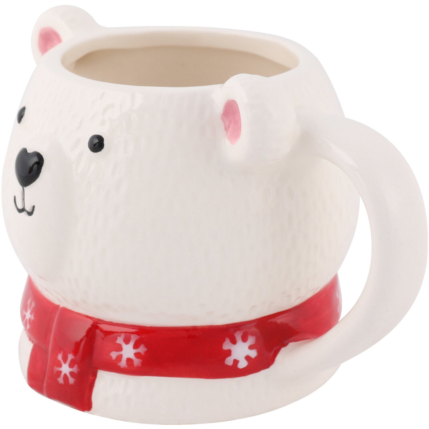 Cute Festive Bear Mug Image 2