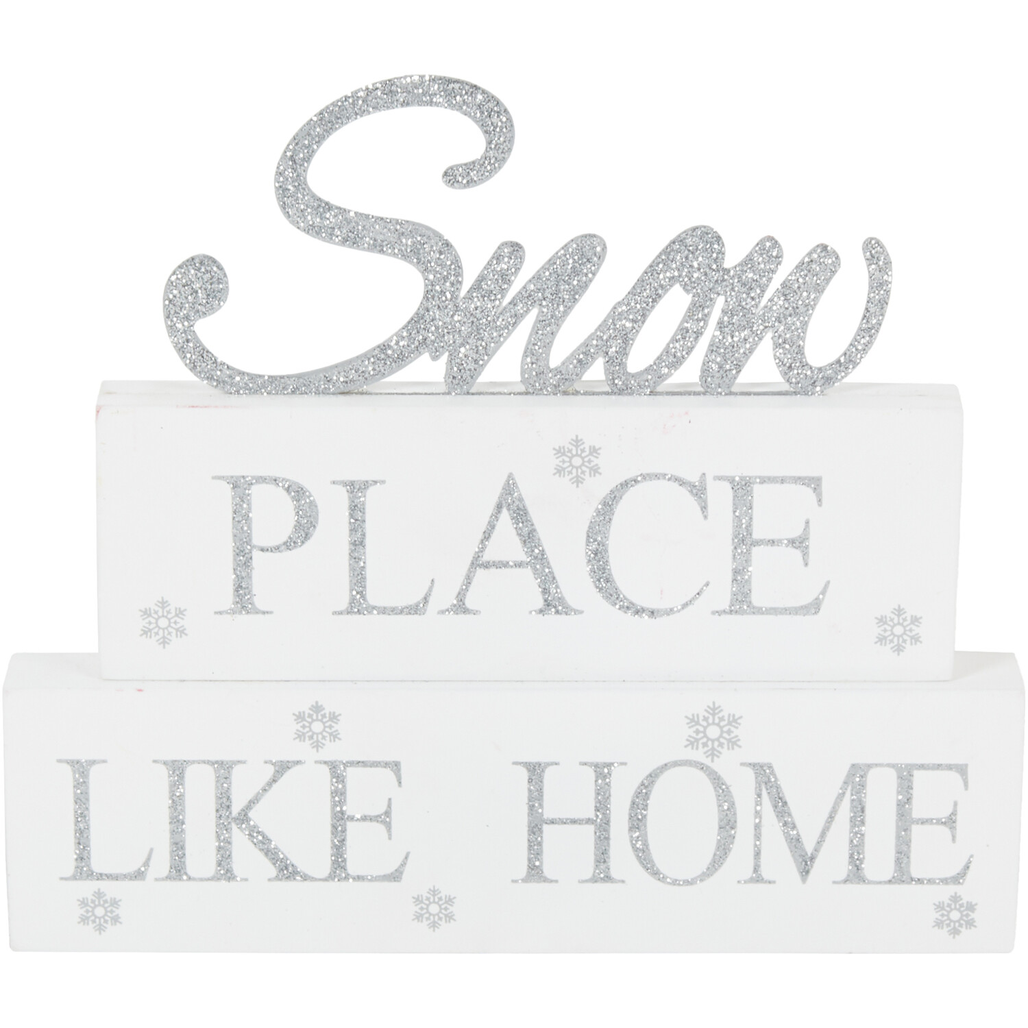 Snow Place Like Home Decoration - Silver Image 1