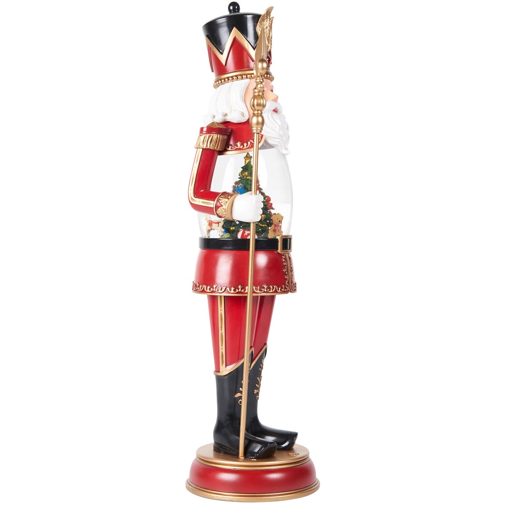 Traditional Glitter Spinning NutcrackerMulticolour Image 3