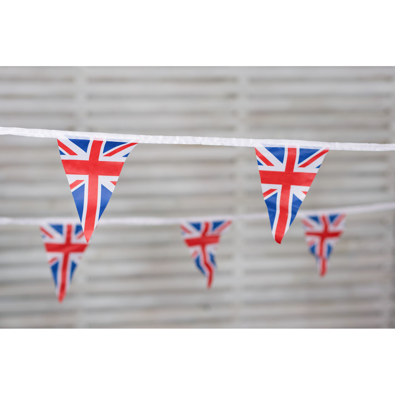 Solar Union Jack Bunting  - Blue Image 4