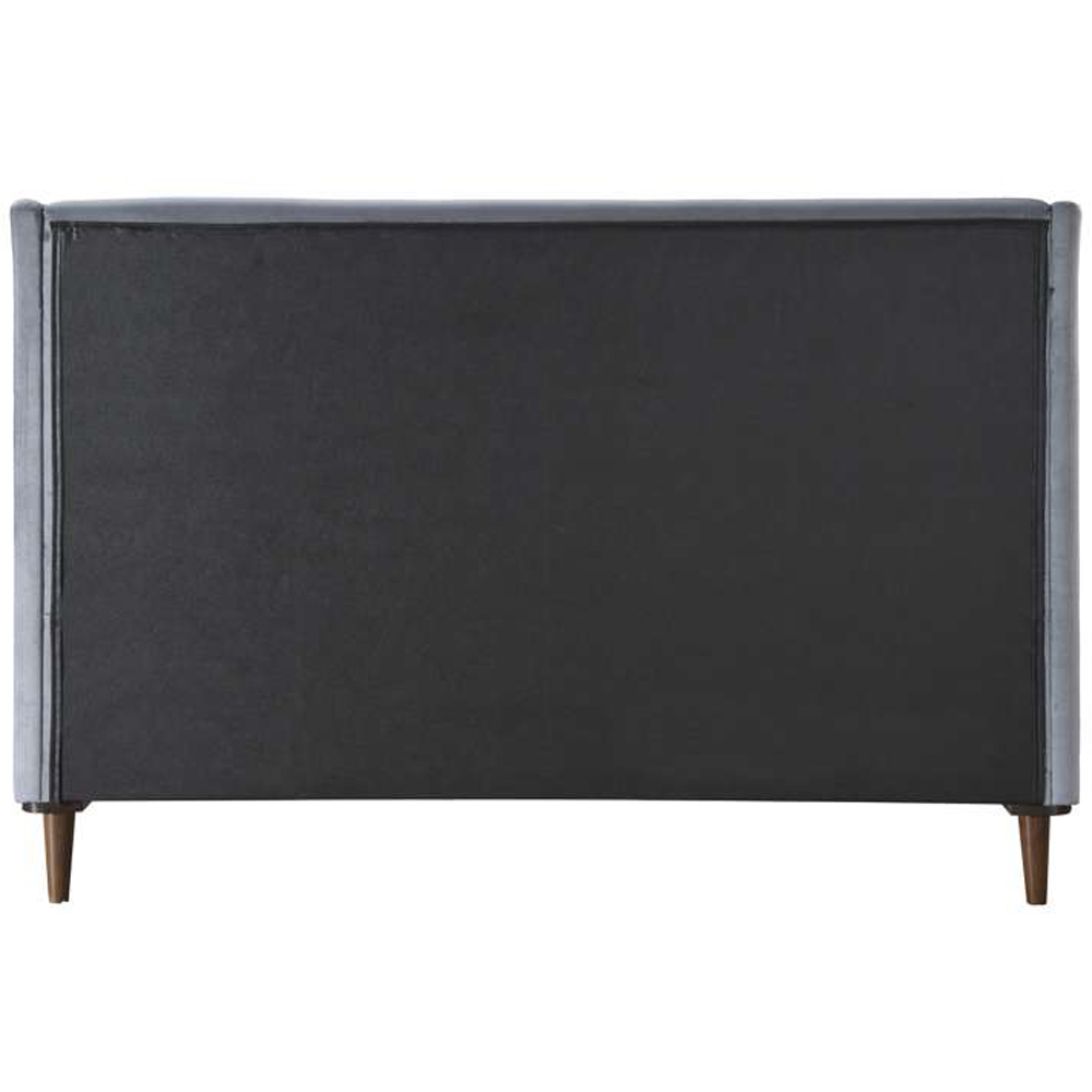 Birlea Lincoln King Size Plush Velvet Bed Frame with Headboard Image 4