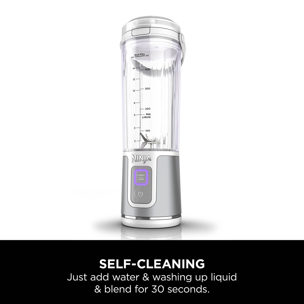 Ninja Blast BC151UKWH White 530ml Cordless Portable Blender Image 2