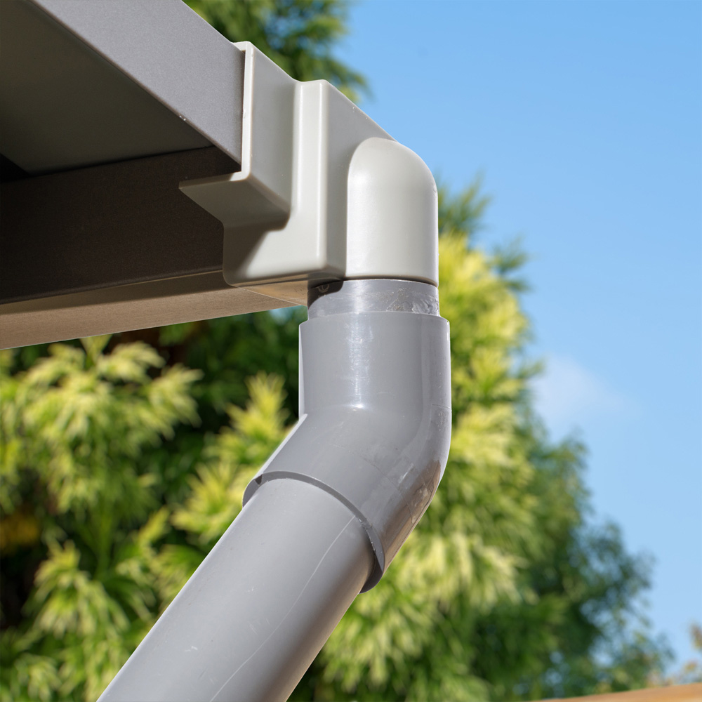 Rowlinson Brentvale Metal Shed Downpipe Kit Image 2