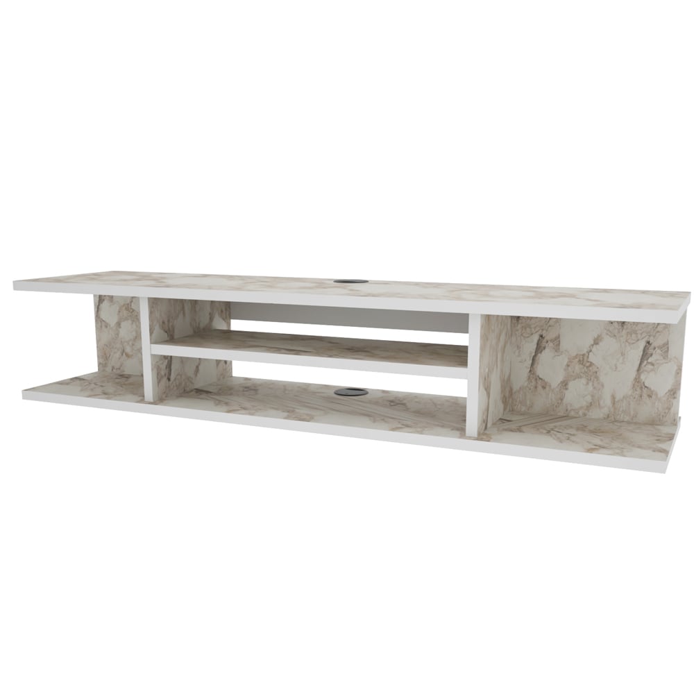 Decorotika Pivot 4 Shelf Ephesus Floating TV Unit Image 2