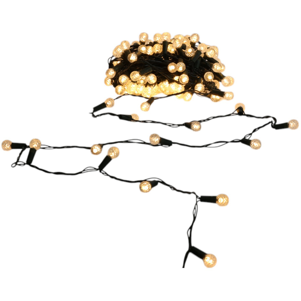 150 Diamond Bulb LightsWarm White Image 2