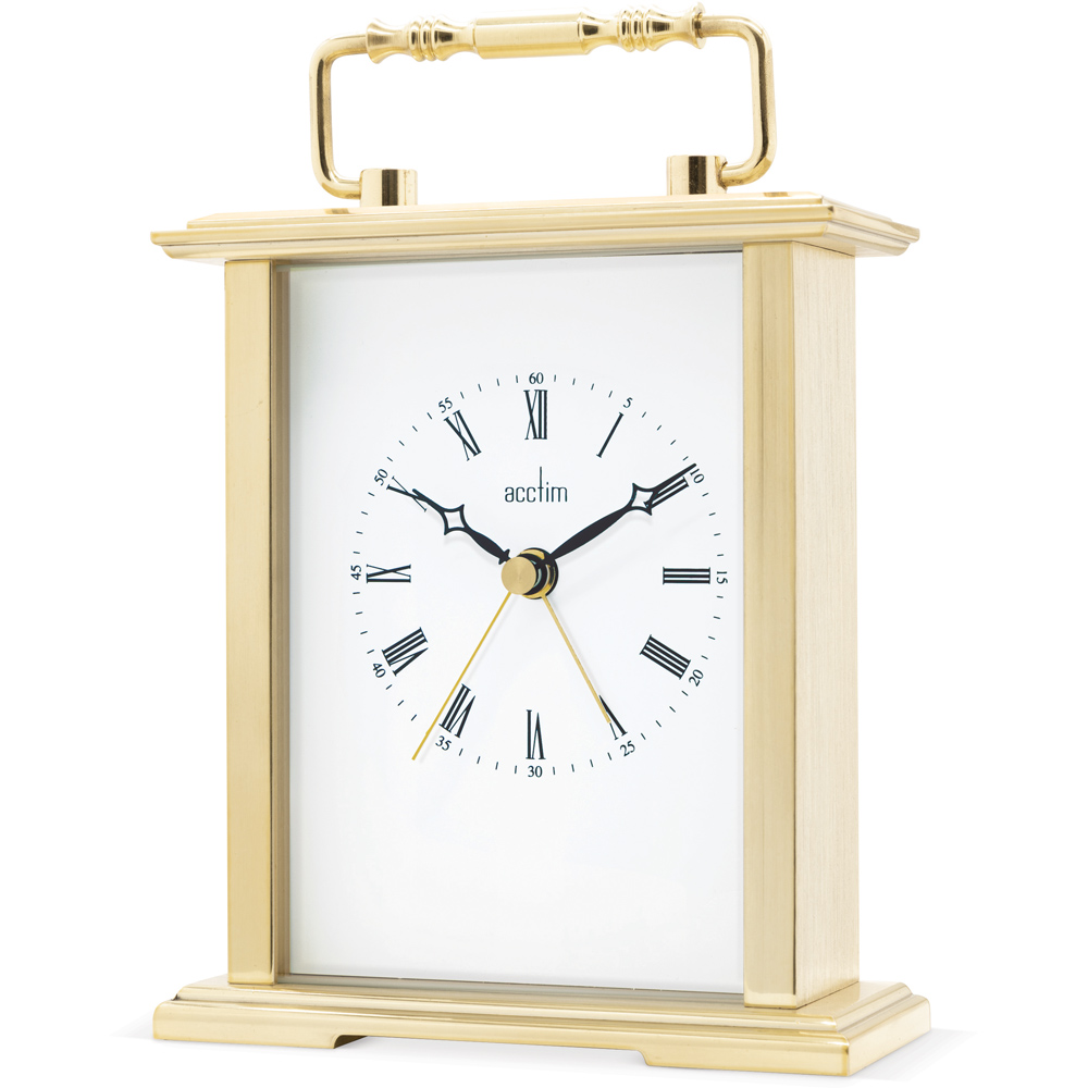 Acctim Gainsborough Gold Colour Carriage Clock Image 2