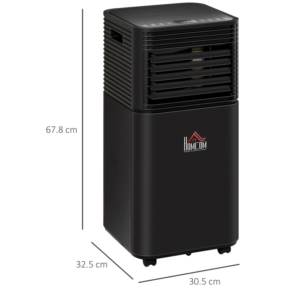 HOMCOM Black 7000BTU 4 in 1 Air Conditioner Image 4