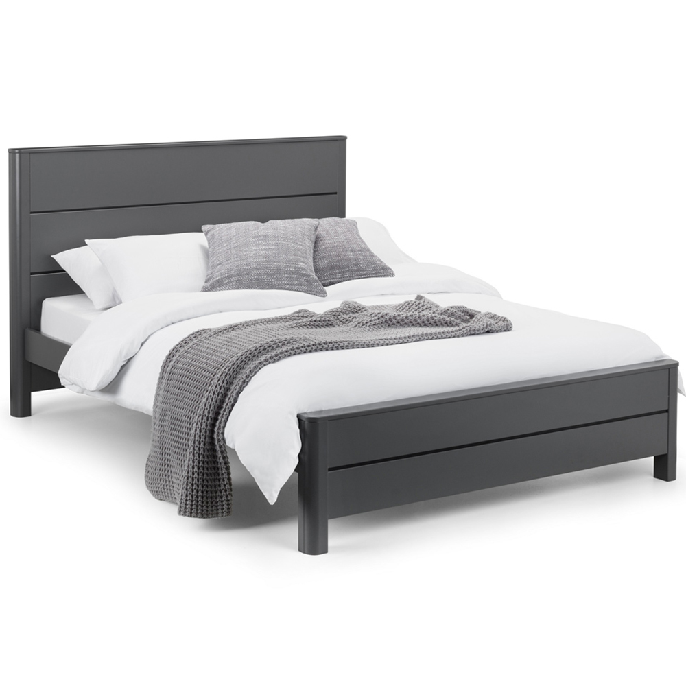 Julian Bowen Chloe Double Storm Grey Bed Image 2