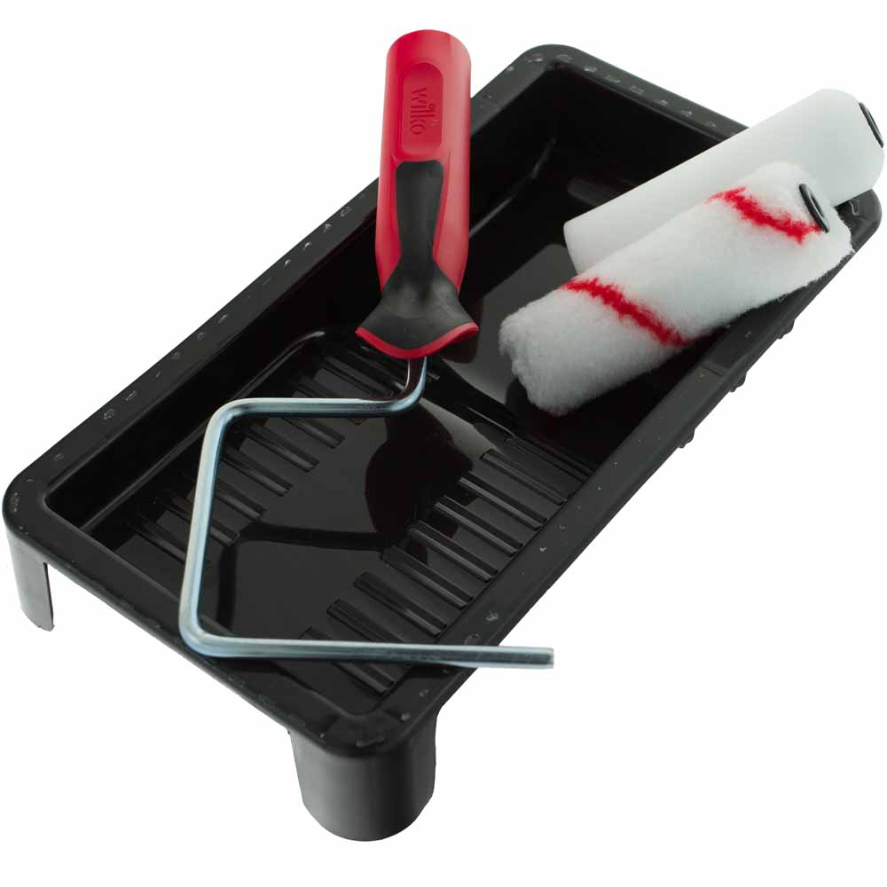 Wilko 4 Pack Mini Gloss and Emulsion Roller Kit Image 8